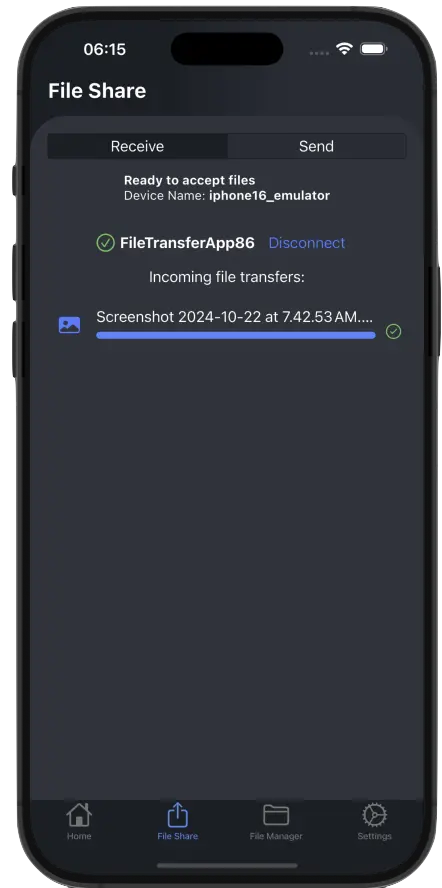 Seamless File Sharing