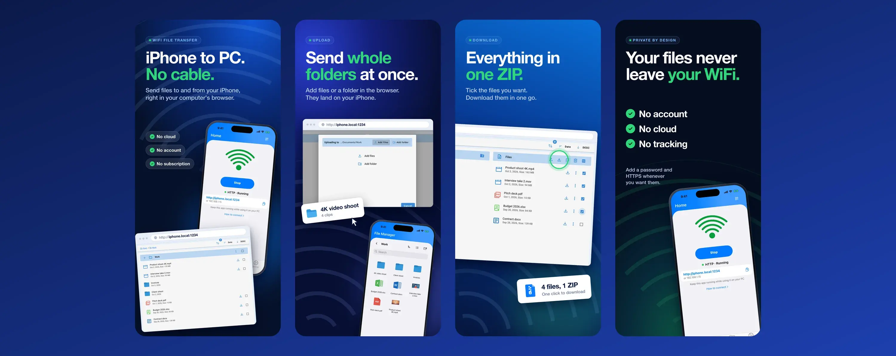 WiFi File Transfer (iPhone & iPad)