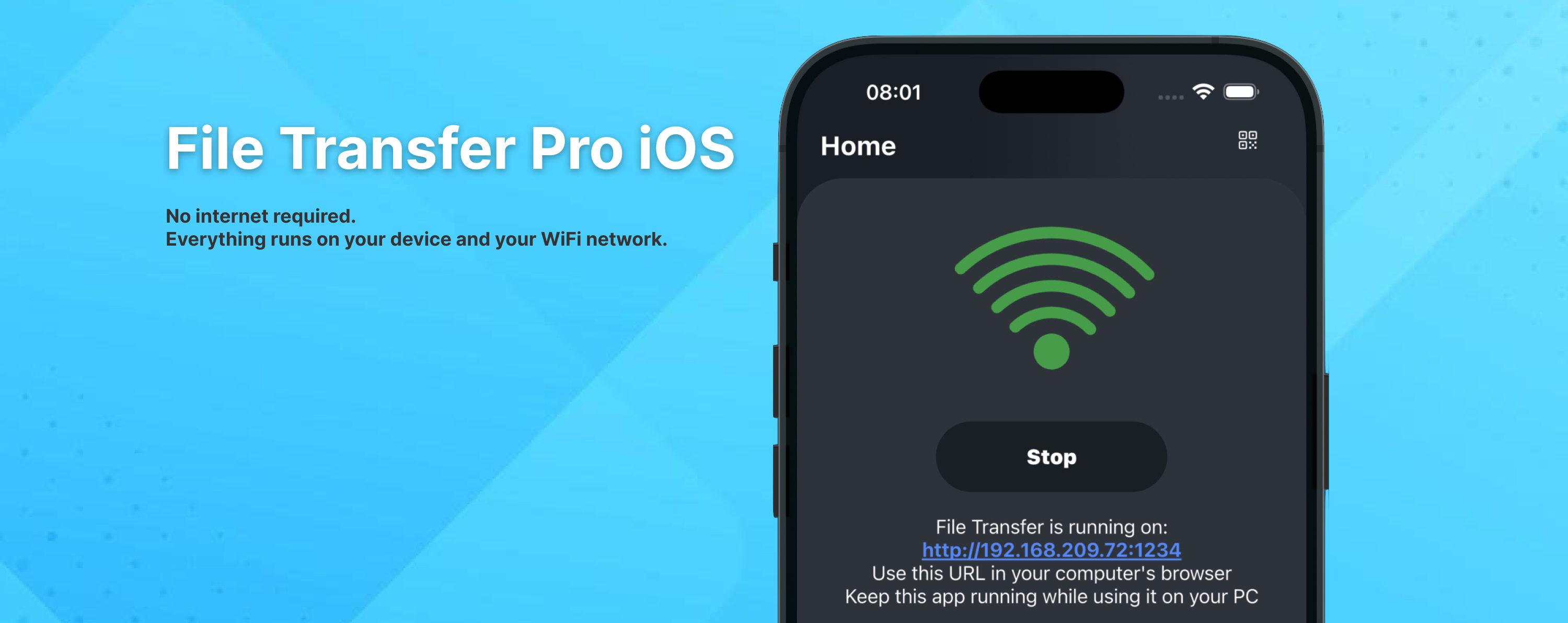 WiFi File Transfer Pro (iOS)