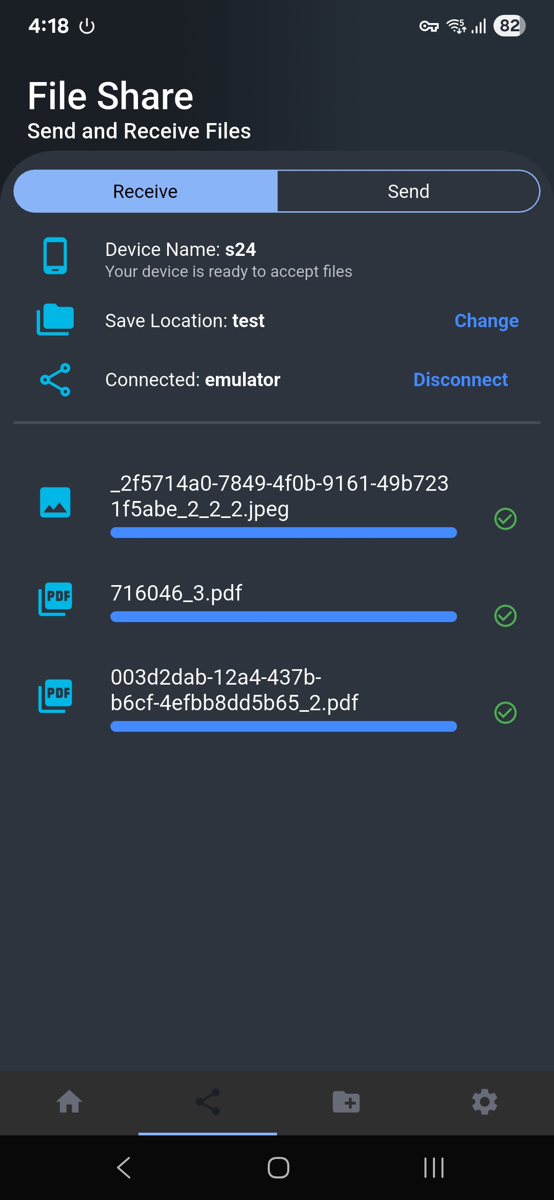 Seamless File Sharing